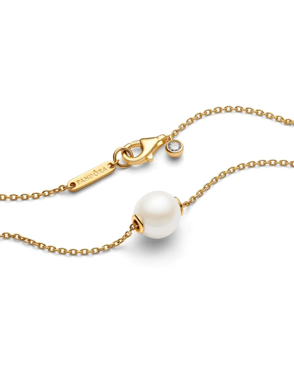 (image for) Pandora Treated Freshwater Cultured Pearl Collier Necklace - 363167C01 - View 4
