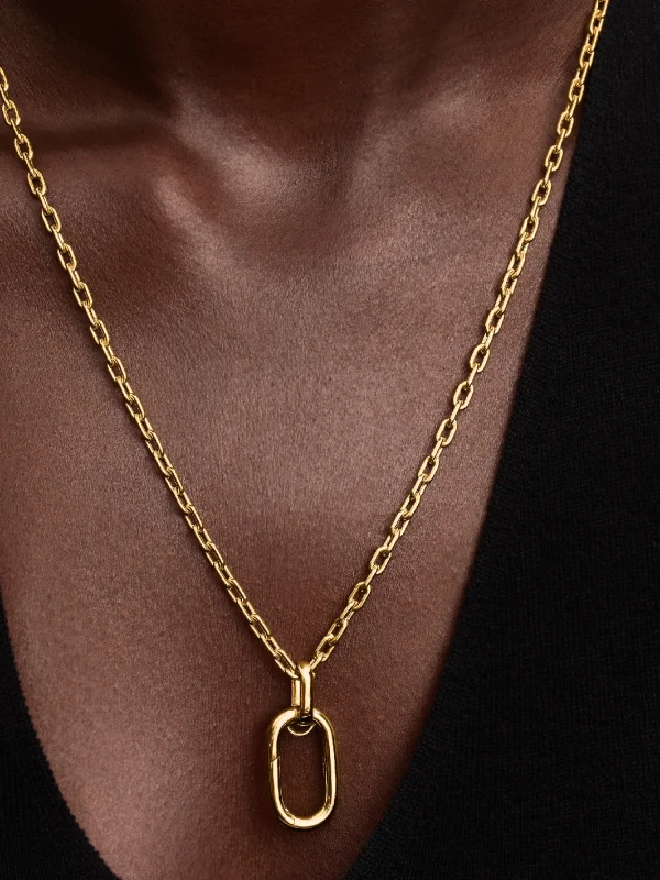(image for) Pandora Openable Large Link Chain Necklace - 364083C00 - View 2