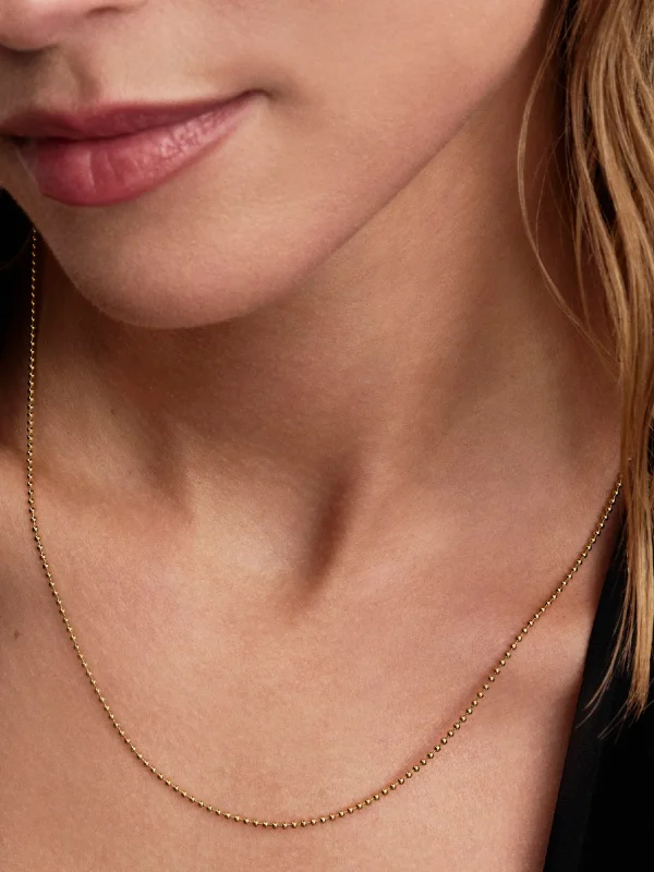 (image for) Pandora Ball Chain Necklace - 364354C00 - View 2