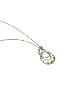 (image for) Pandora Two-Tone Double Pendant Necklace - 364668C00