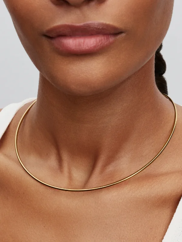 (image for) Pandora Tubular Choker Necklace - 364705C00 - View 2