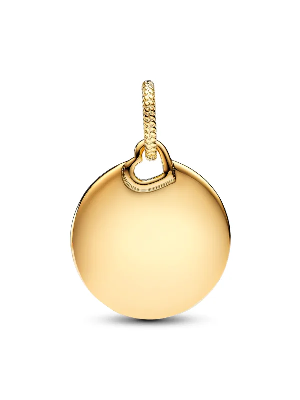 (image for) Pandora Engravable Round Tag Dangle Charm - 368610C00 - View 6