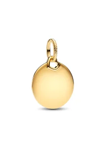 (image for) Pandora Engravable Round Tag Dangle Charm - 368610C00
