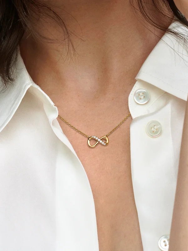 (image for) Pandora Sparkling Infinity Collier Necklace - 368821C01 - View 2