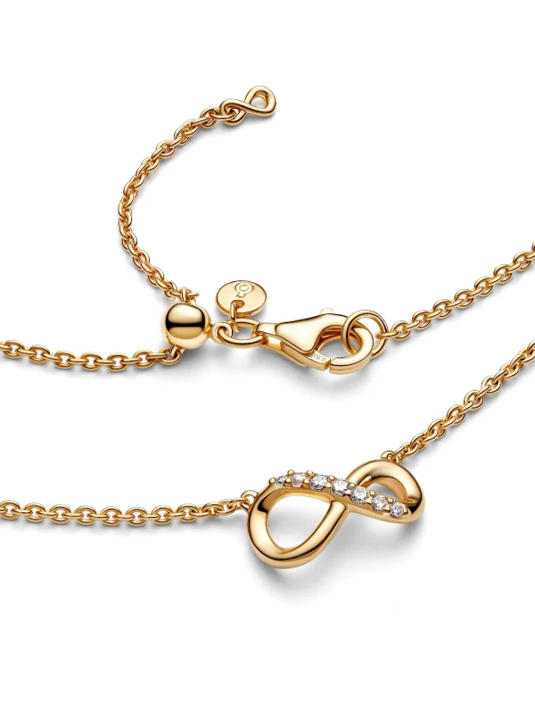 (image for) Pandora Sparkling Infinity Collier Necklace - 368821C01 - View 4