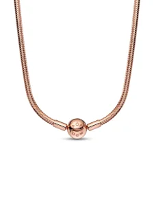(image for) PANDORA Necklace Snake Chain 382234C00 | 14k Rose Gold…