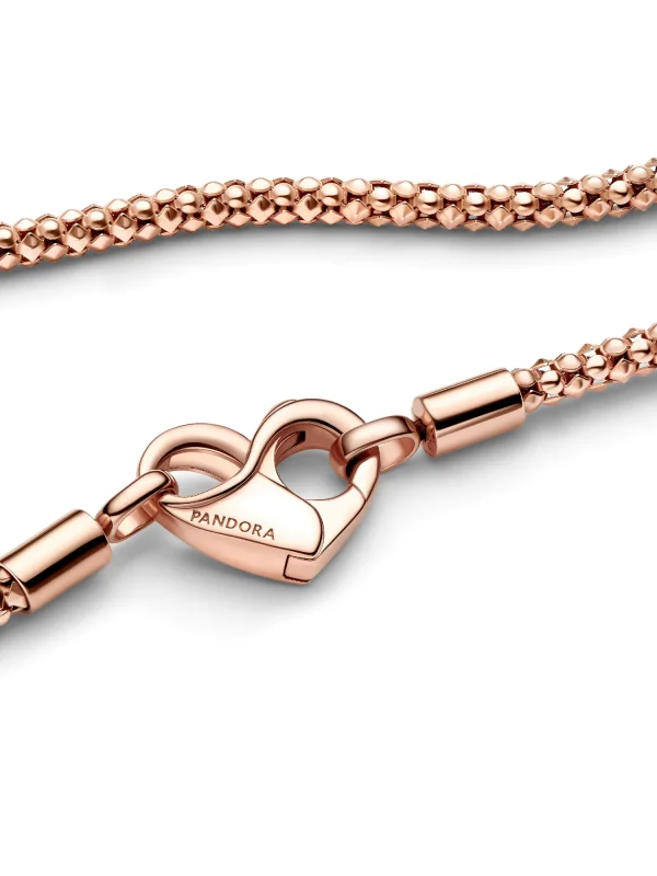 (image for) Pandora Moments Studded Chain Necklace - 382451C00 - View 4