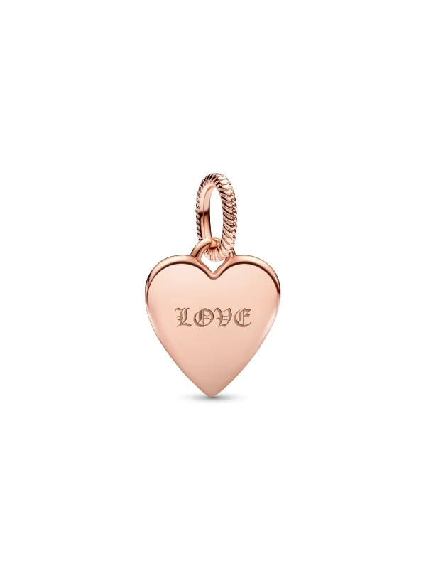 (image for) Pandora Engravable Heart Tag Pendant - 388914C00 - View 4