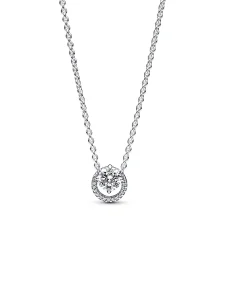 (image for) Pandora Sparkling Round Halo Pendant Collier Necklace - 391174C01
