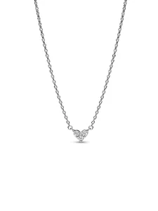 (image for) Pandora Triple Stone Heart Collier Necklace - 393014C01