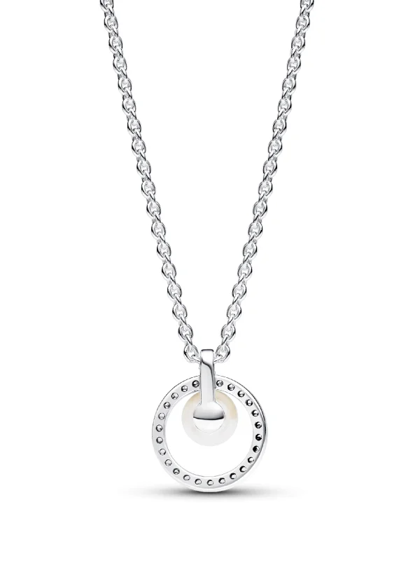 (image for) Pearl Necklace PANDORA 393165C01 Treated Freshwater… - View 3