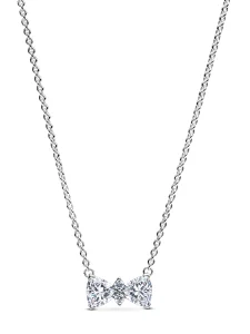(image for) Pandora Sparkling Bow Necklace - 393509C01
