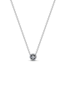 (image for) Pandora Round Pavé Halo Collier Necklace - 393548C01