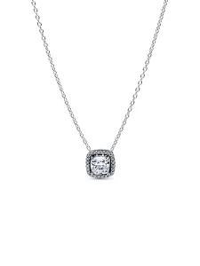 (image for) Pandora Halo Pendant Collier Necklace - 393560C02
