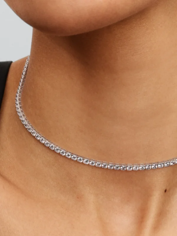 (image for) Pandora Tennis Choker Necklace - 393806C01 - View 2