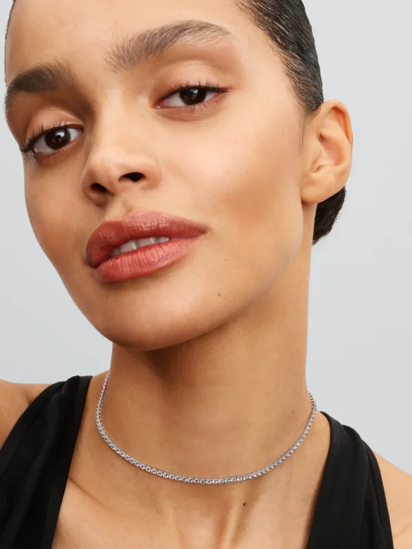 (image for) Pandora Tennis Choker Necklace - 393806C01 - View 3