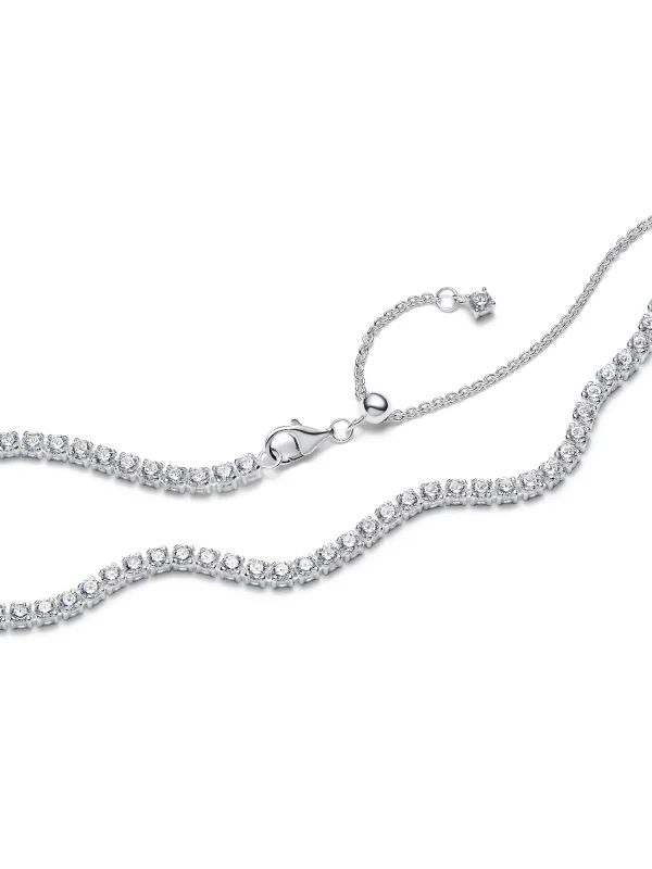 (image for) Pandora Tennis Choker Necklace - 393806C01 - View 6