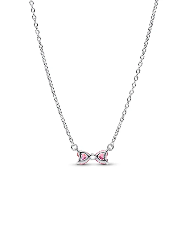 (image for) Pandora Bow Pendant Necklace - 394235C01 - View 3