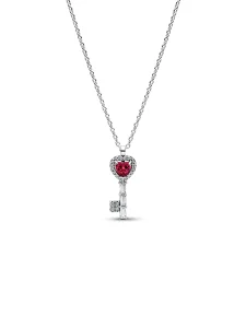 (image for) Pandora Elevated Heart Key Collier Necklace - 394392C01