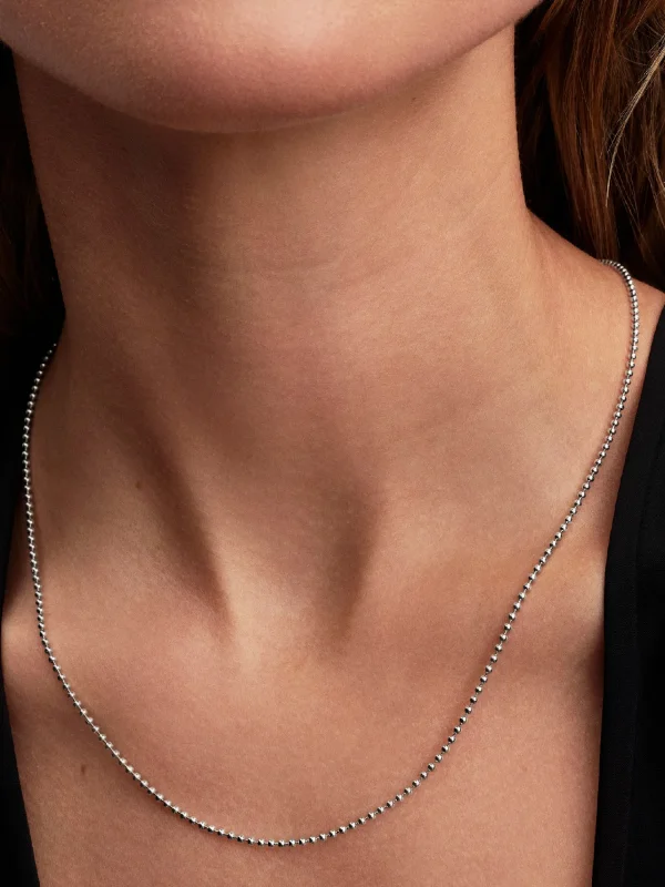 (image for) Pandora Ball Chain Necklace - 394452C00 - View 2