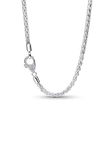 (image for) Pandora Pavé Clasp Foxtail Chain Charm Necklace - 394463C01