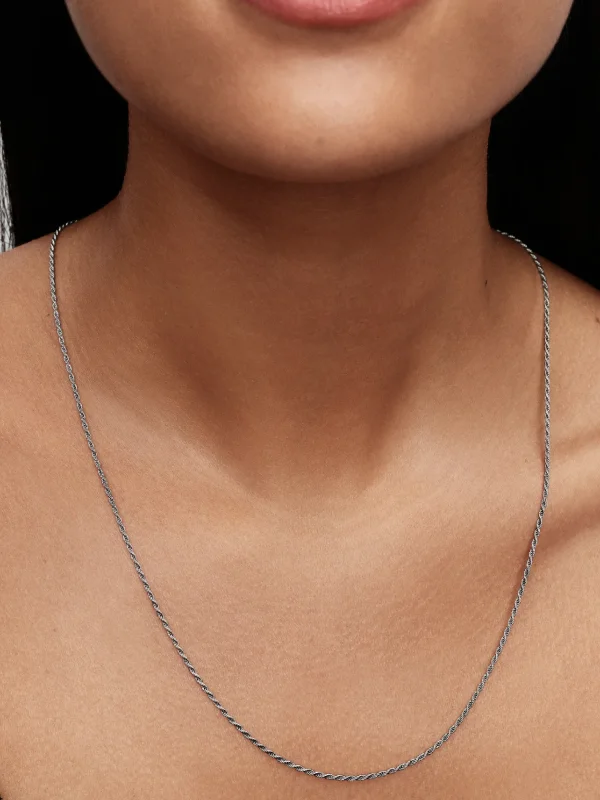 (image for) Pandora Rope Chain Necklace - 394687C00 - View 2