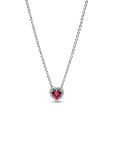 (image for) Pandora Elevated Red Heart Collier Necklace - 398425C04
