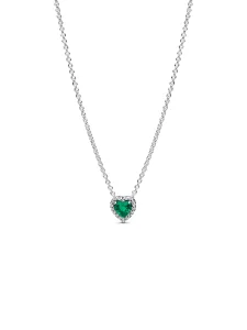 (image for) Pandora Elevated Green Heart Necklace - 398425C05