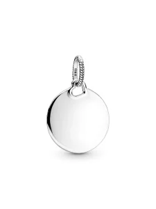 (image for) Pandora Engravable Round Tag Pendant - 398610C00