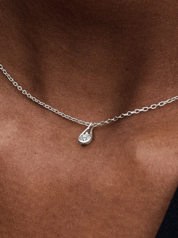 (image for) Pandora Infinite Sterling Silver Lab-grown Diamond Pendant Necklace - 399462C01 - View 2
