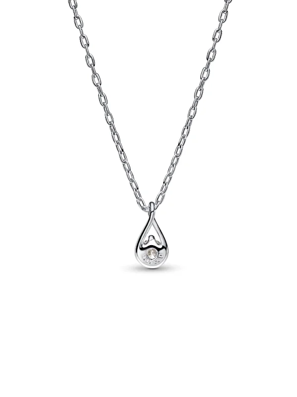 (image for) Pandora Infinite Sterling Silver Lab-grown Diamond Pendant Necklace - 399462C01 - View 3