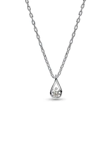 (image for) Pandora Infinite Sterling Silver Lab-grown Diamond Pendant Necklace - 399462C01