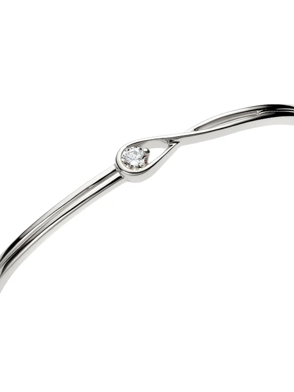 (image for) White Gold PANDORA Bracelet 552184C01 with Lab-grown Diamond - View 5