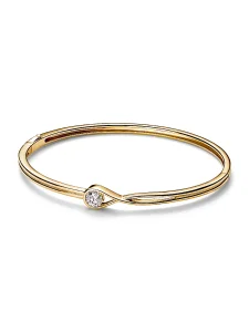 (image for) Pandora Infinite 14k Gold Lab-grown Diamond Bangle - 553221C01