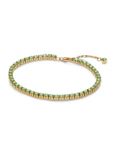 (image for) PANDORA Green Tennis Bracelet 561469C02 | Sparkling Green