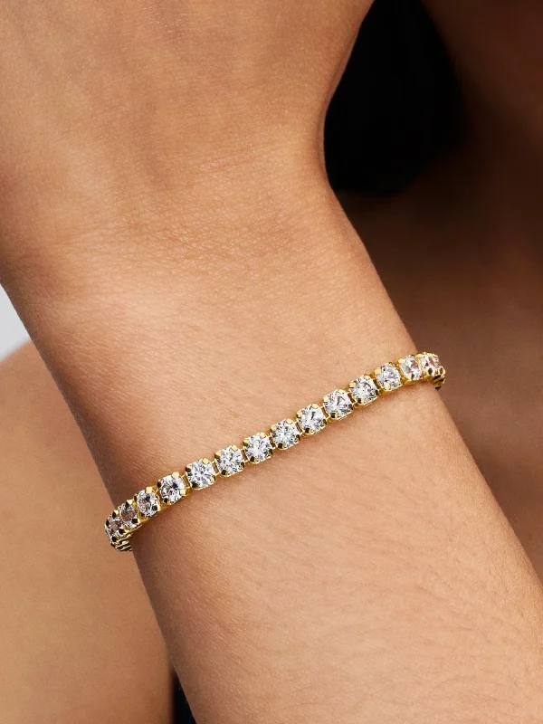 (image for) Pandora Sparkling Bold Tennis Bracelet - 563539C01 - View 2