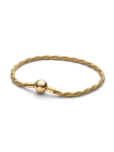 (image for) Pandora Round Pandora Clasp Twisted Snake Chain Bracelet - 563757C00