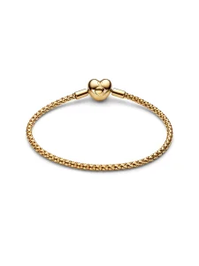 (image for) Pandora Heart Clasp Studded Chain Bracelet - 563811C00