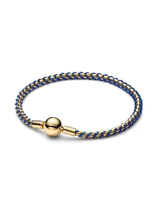 (image for) Pandora Blue Cord Box Chain Bracelet - 563816C02