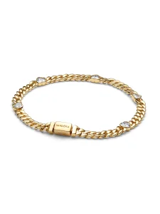 (image for) Pandora Heart Cuban Chain Bracelet - 564226C01