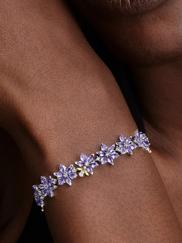 (image for) Pandora Bridgerton Herbarium & Bee Tennis Bracelet - 564396C01 - View 2