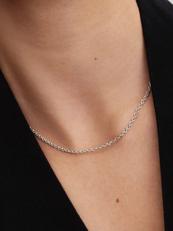 (image for) Pandora Cable Chain Necklace - 590200 - View 2