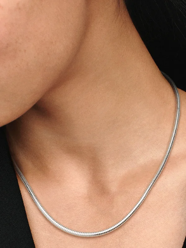 (image for) Pandora Moments Snake Chain Necklace - 590742HV - View 2