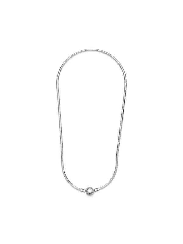 (image for) Pandora Moments Snake Chain Necklace - 590742HV - View 3