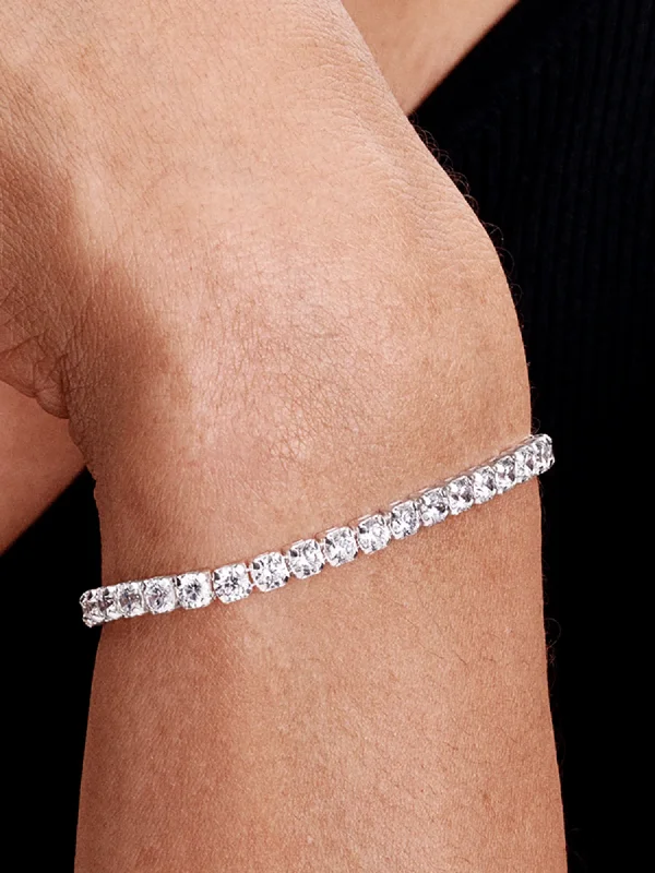 (image for) Pandora Sparkling Bold Tennis Bracelet - 593539C01 - View 2