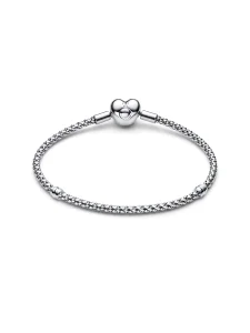 (image for) Pandora Heart Clasp Studded Chain Bracelet - 593853C00