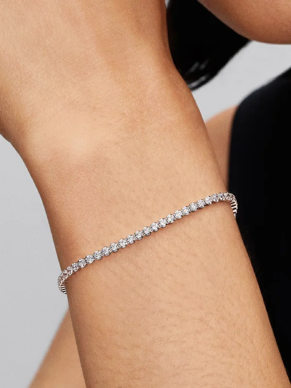 (image for) Pandora Sparkling Tennis Bracelet - 593927C01 - View 2