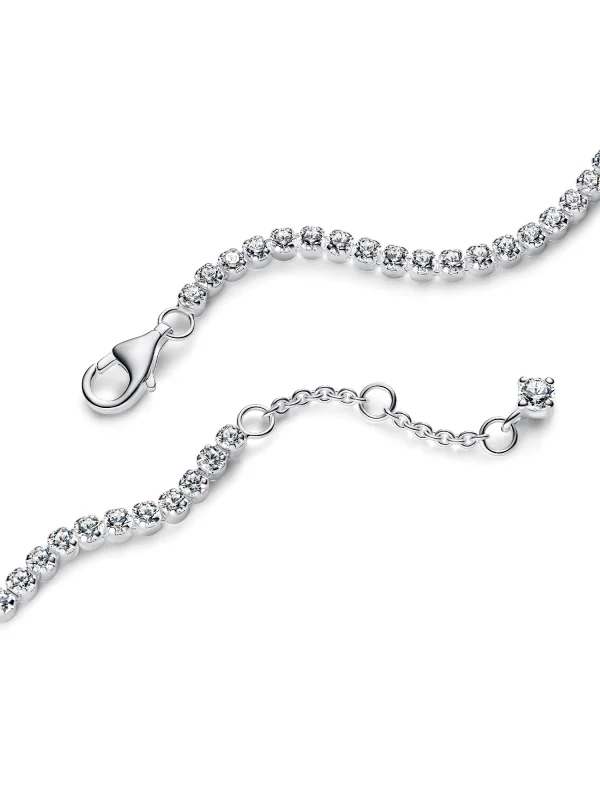 (image for) Pandora Sparkling Tennis Bracelet - 593927C01 - View 3