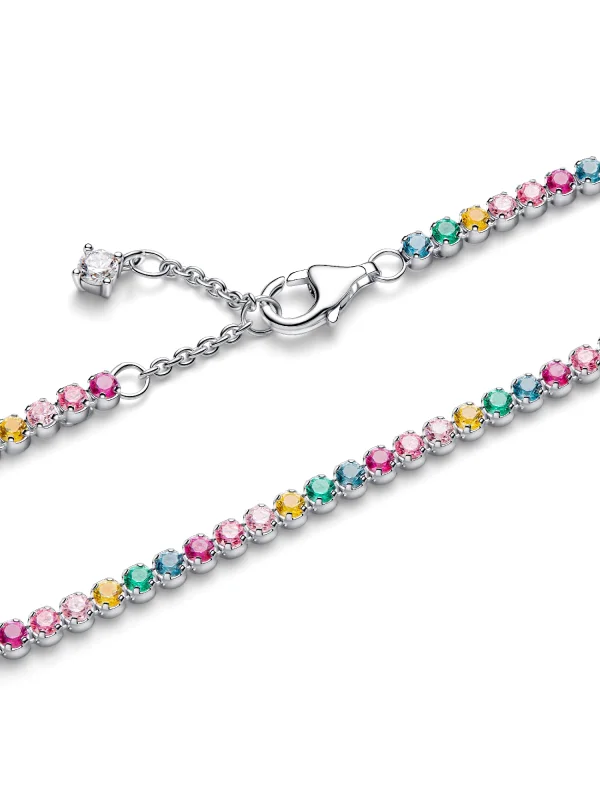 (image for) Pandora Rainbow Tennis Bracelet - 593927C03 - View 3