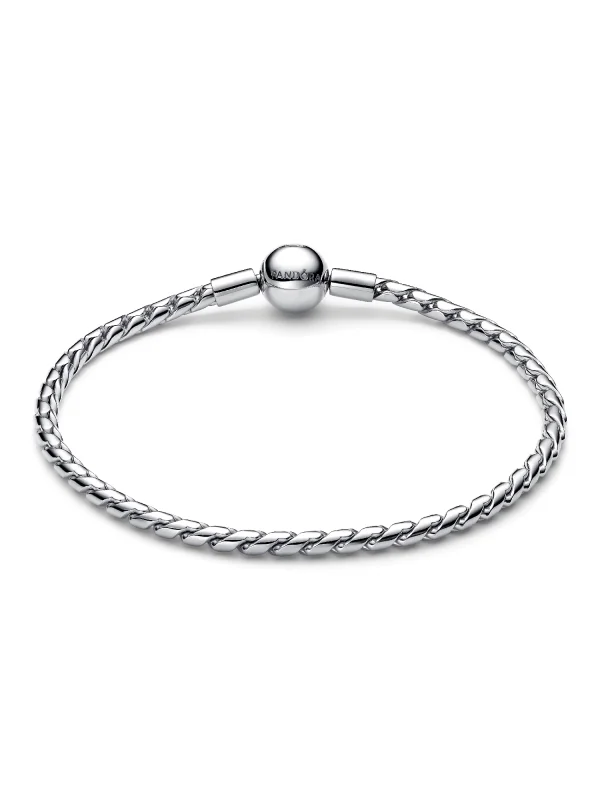 (image for) Pandora Round Clasp Wing Chain Bracelet - 594028C00 - View 4